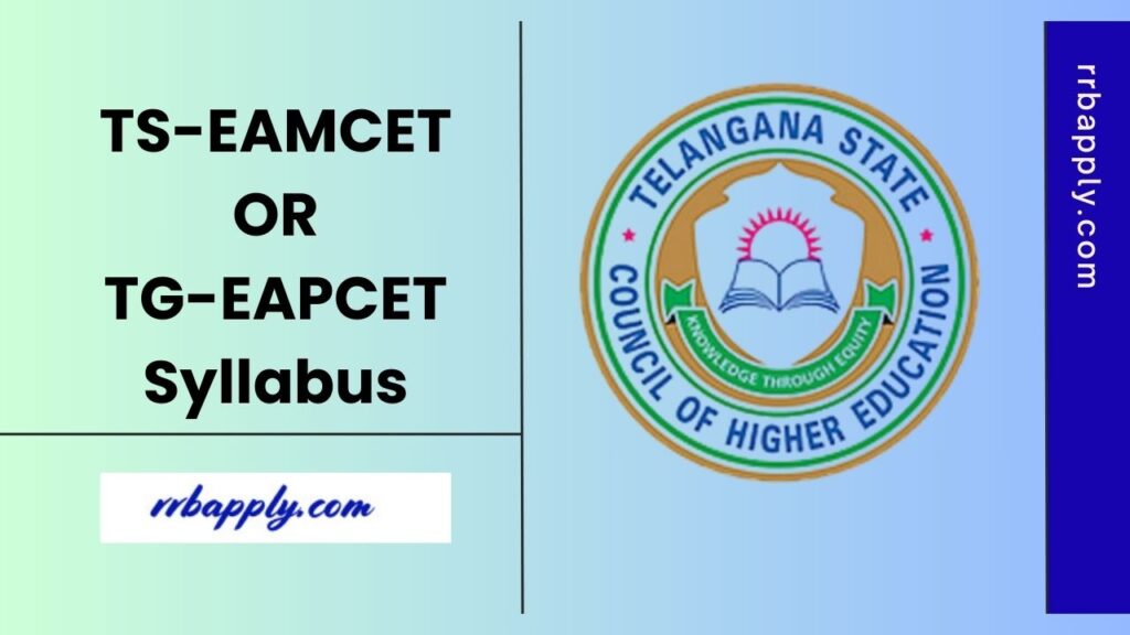Check TS EAMCET Syllabus 2025 PDF for Engineering & Agriculture Type with Exam Pattern and mark distribution through the info on this page.
