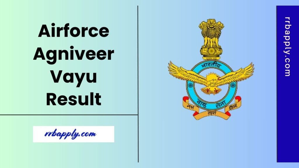 Check Airforce Agniveer Vayu Result 2025 for the Phase 1 Written Examination through the direct link shared on this page for the aspirants.