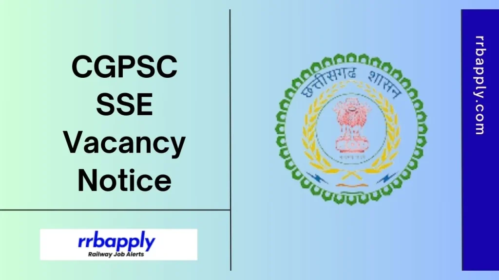 CGPSC SSE Recruitment Notification 2025, Chhattisgarh State Service Exam Apply Online Link is shared here. Check the Details from here.