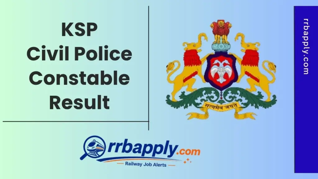 KSP Civil Police Constable Result 2026 - Check Karnataka Police CPC Cut Offs & Merit List Link is shared on this page for the aspirants