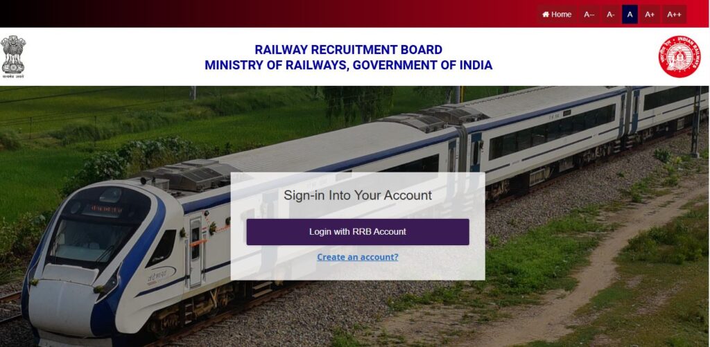 RRB NTPC Application Status Link
