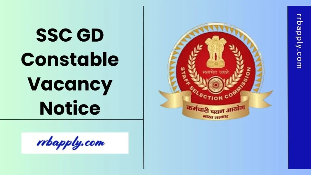 SSC GD Constable Recruitment 2026 Notification Out for 25487 Vacancies @ ssc.gov.in. Check the Details & Application Link on this page.