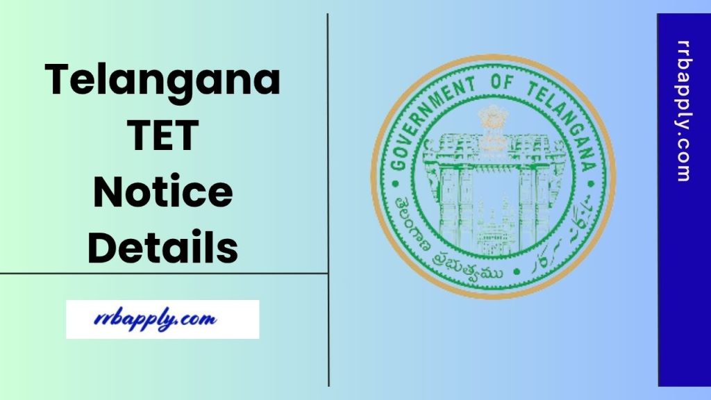 TG TET 2025, Telangana TET 2025 (Jan Exam) Notification, Eligibility & Application Form Details are shared on this page for the aspirants.