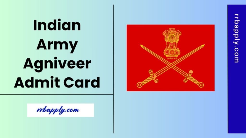 Indian Army Agniveer Admit Card 2025 (OUT @ joinindianarmy.nic.in), Download Phase 1 CEE Admit Card through the Direct Link shared here