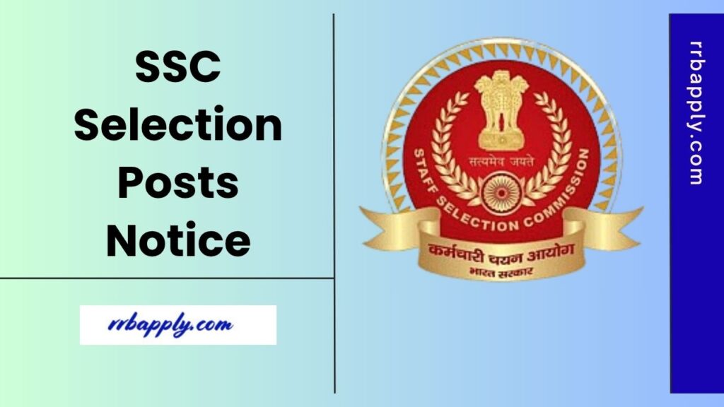 SSC Selection Post Phase 13 Notification 2025 is released for a total of 2423 vacancies. Check the details of vacancy & Application Form here