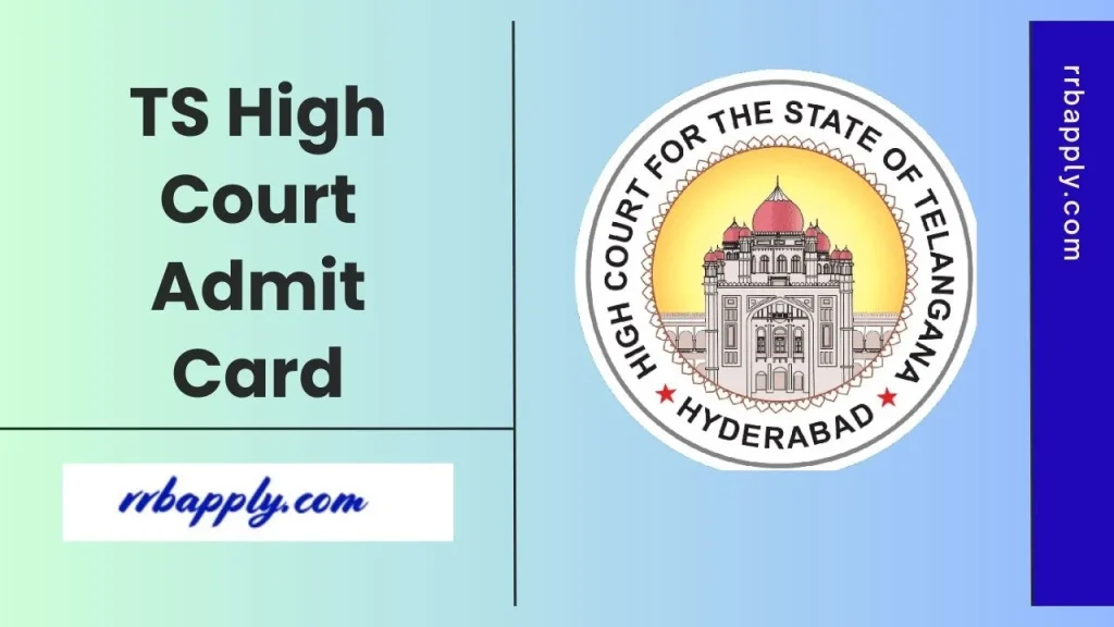 TS High Court Hall Ticket 2026 Direct Download Link is shared for Junior Assistant, Process Server, Copyist & Other Posts CBE / Skill Test