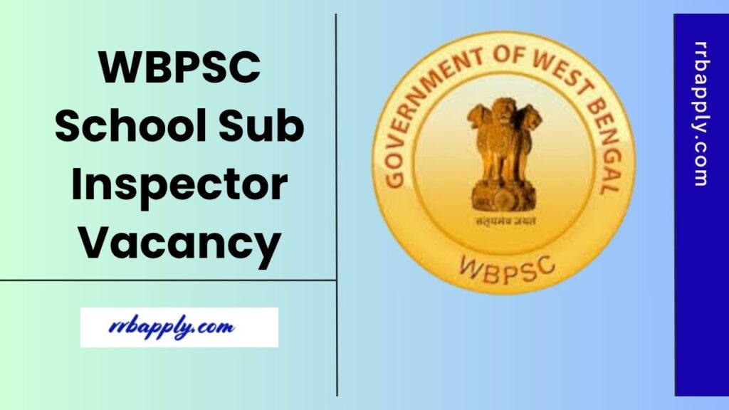 WBPSC School SI Recruitment 2025, Notification for 200+ Vacancy is set to be released. Check the details of eligibility and application form
