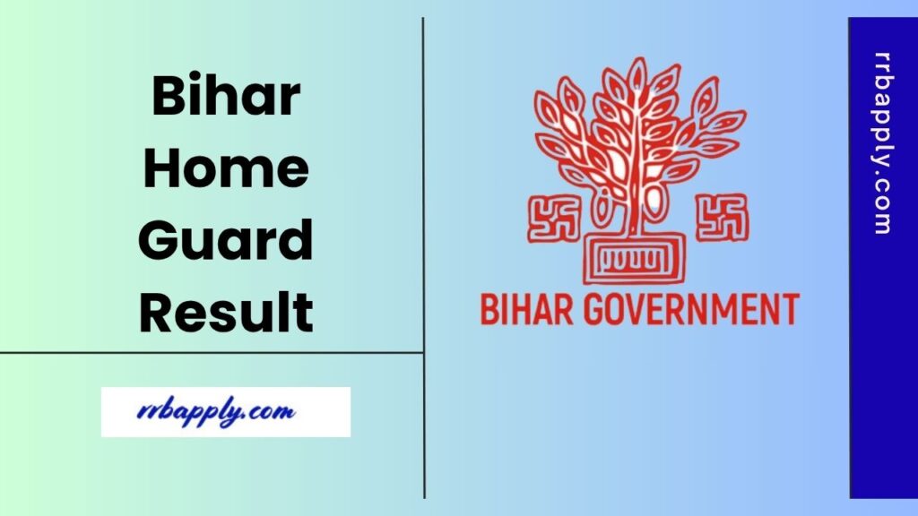 Bihar Home Guard Result 2025 is released @ onlinebhg.bihar.gov.in), Check Direct Link Here to fetch the district wise selection list from here