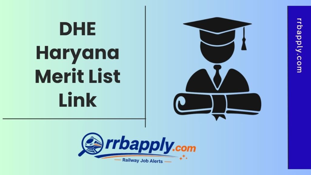 DHE Haryana Merit List 2026 Direct Link in C./w BA, BSC, BCOM Admission with the Direct Link is shared here for the students seeking admission