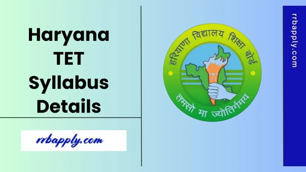 HTET Syllabus 2026 & Exam Pattern: Check Haryana TET Level 1, 2 & 3 Syllabus & Exam Pattern as it shared here for the aspirants to prepare.