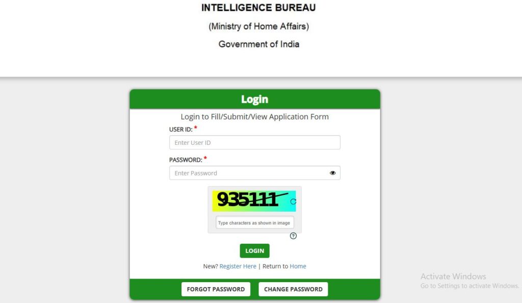 IB SA Apply Online Step 2 Application Form Details