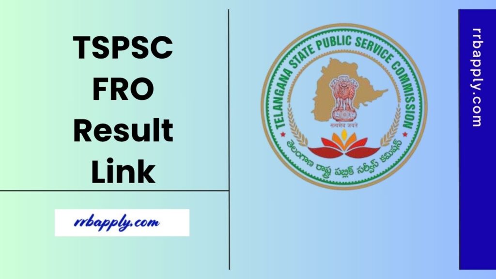 TSPSC Forest Range Officer Results 2025, Telangana TSPSC FRO Result, Cut Offs & Merits List Link is shared here for the aspirants