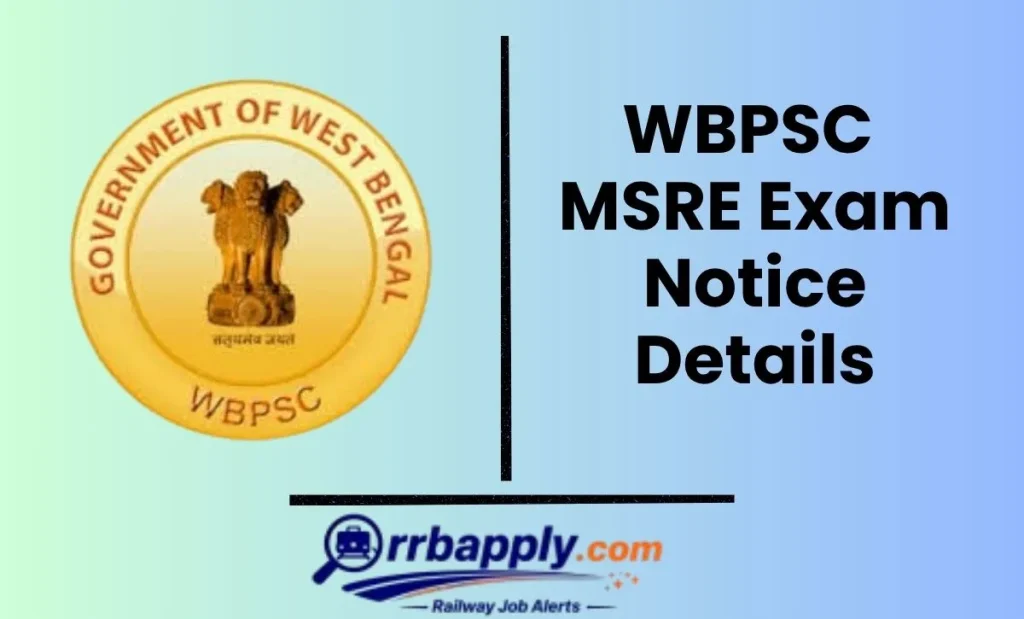 WBPSC Miscellaneous Services Recruitment 2026 Notification, Eligibility, Vacancy, Selection Process and Application Form is shared here.
