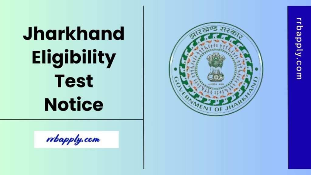 JPSC JET Notification 2025 OUT, Jharkhand Eligibility Test Apply Online Starts @ jpsc.gov.in - Check Details of the Notice from this page.