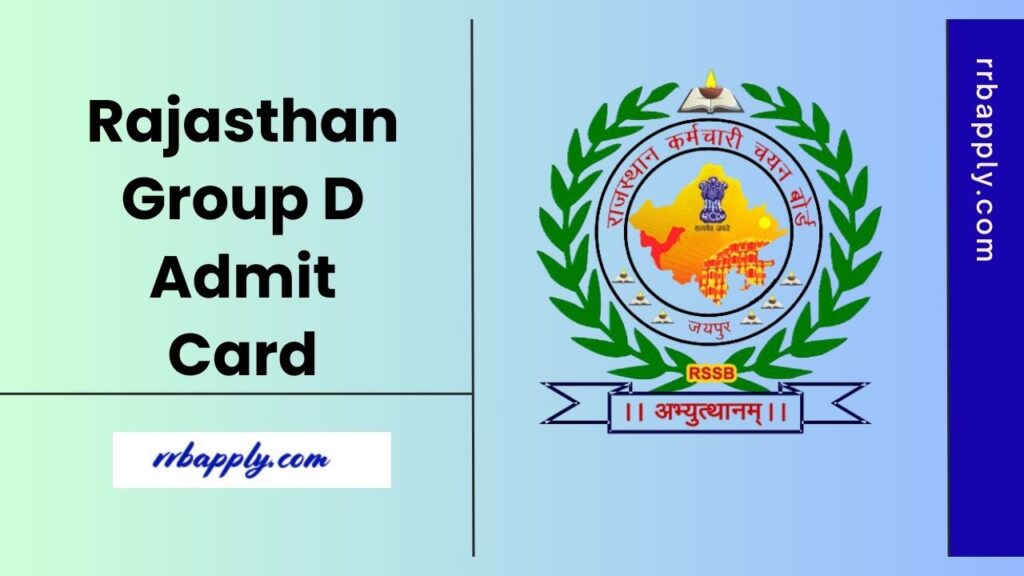 Get your Rajasthan Group D Admit Card 2025 now! Access the link for the latest updates on exam dates and selection process.
