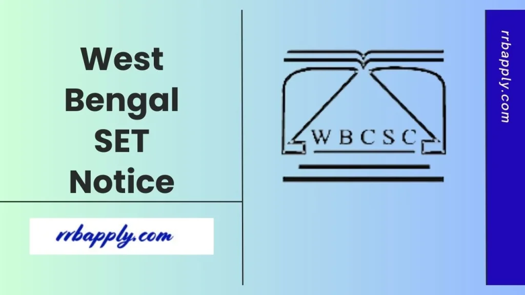 WB SET 2025 Notification: Check West Bengal SET Notice Details in c/w Assistant Professor Eligibility Test shared on this page for aspirants.