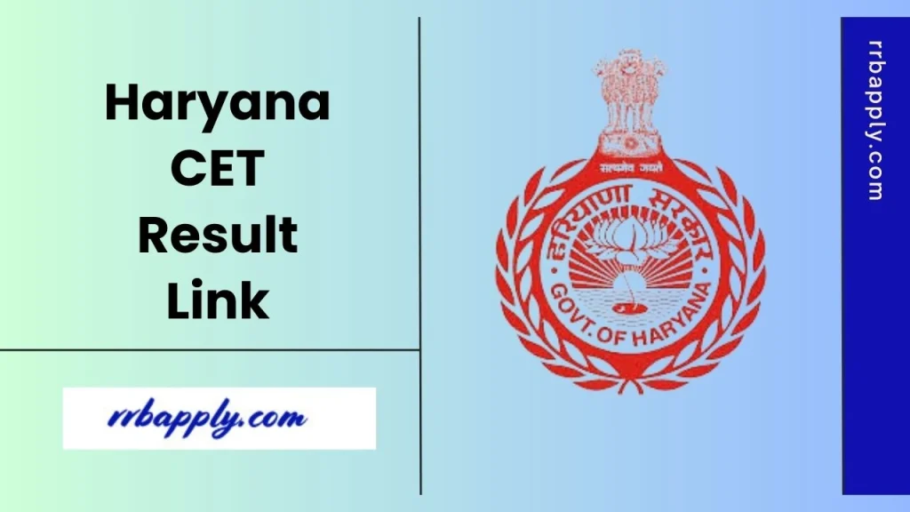 Haryana CET Result 2025 - Check HSSC CET Group C & D Result 2025 & Score Card through the Direct Link shared on this page for the aspirants