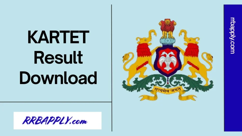 KARTET Result 2025 Direct link is shared here. Participants can check Karnataka School Education Department Teacher Eligibility Test Results