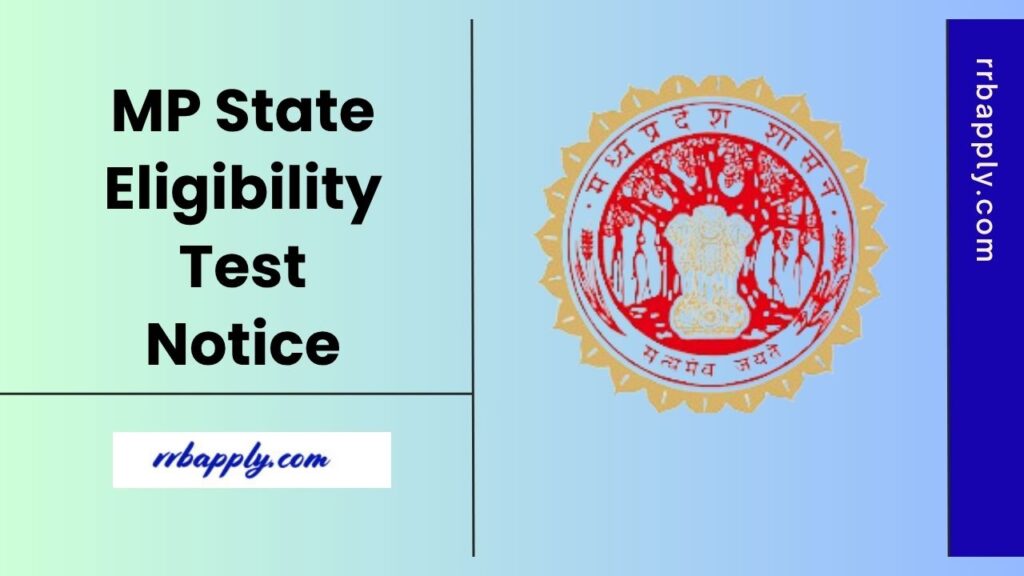MP SET Notification 2025 (Released), Apply Online Starts from 25th October 2025. Check Eligibility, Vacancy & Application Link shared here