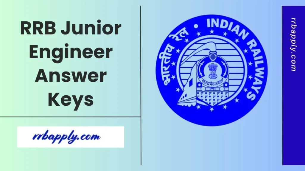 RRB JE Answer Key 2026, Check Here Railways Junior Engineer CBT 1 Paper Solutions PDF is shared on this page for the exam participants.