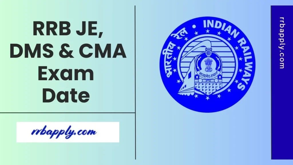 RRB JE Exam Date 2026, Railway Junior Engineer CBT Date Updates are shared to let the aspirants prepare for the upcoming test earlier.