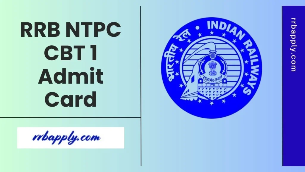 RRB NTPC CBT 1 Admit Card 2026 releases @ rrb.digialm.com, Download your call letter through the direct link shared here.