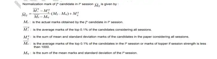 RRB Group D CBT Normalisation Method