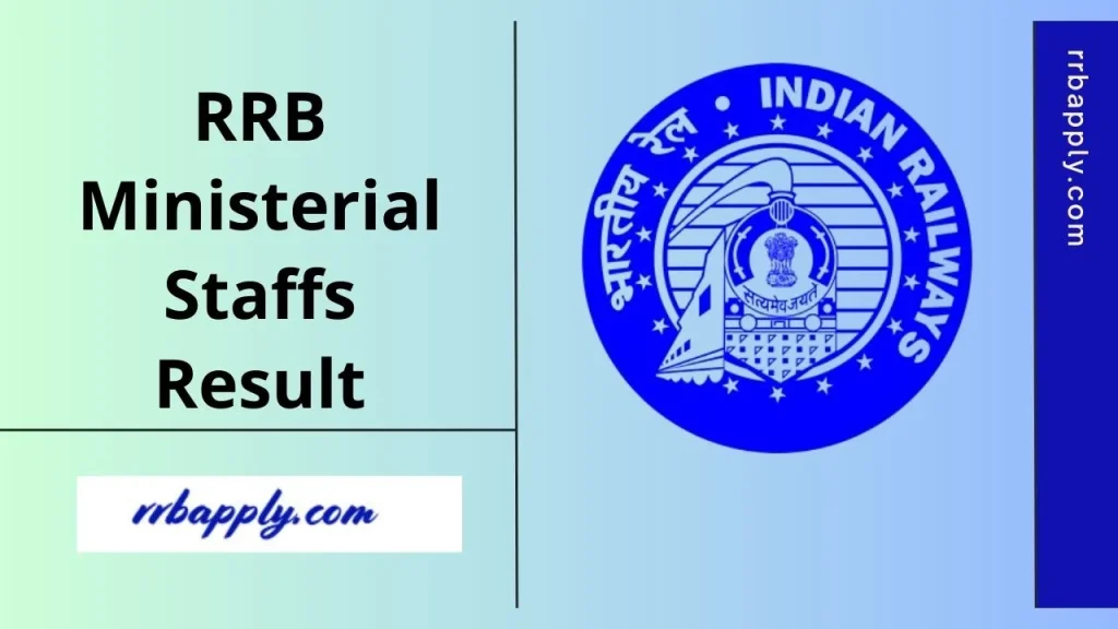 RRB Ministerial & Isolated Categories Result 2025 in c/w MI Categories Cut Off & Scorecard @ rrbapply.gov.in is shared here for aspirants.