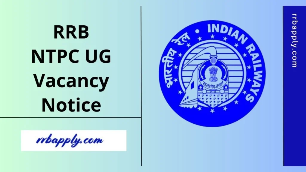 RRB NTPC Undergraduate (10+2 Level) Notification 2025 Out, Check 3058 Vacancy Notice Details like Eligibility Vacancy & Application Form