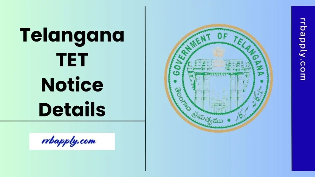 TG TET 2025, Telangana TET 2025 (Jan Exam) Notification, Eligibility & Application Form Details are shared on this page for the aspirants.