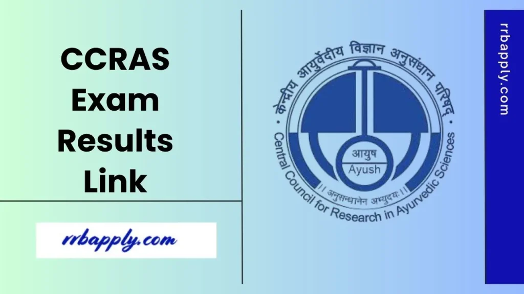 CCRAS Result 2026, Download CCRAS Group A, B & C Merit List PDF through the direct link shared on this page for the exam takers