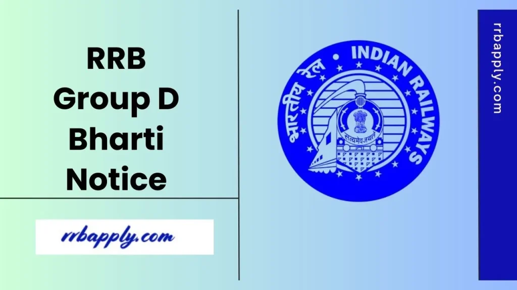 RRB Group D Bharti 2026 Detailed Notification OUT @ rrbapply.gov.in, Apply Online Starts on 31st January 2026. Check the Details Here.