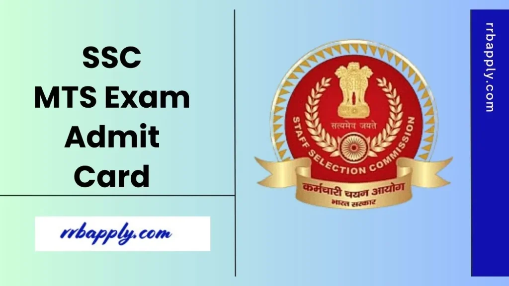 SSC MTS Admit Card 2026 Direct Link & Exam Date Information is ready here to let the aspirants getting ready for the selection test.