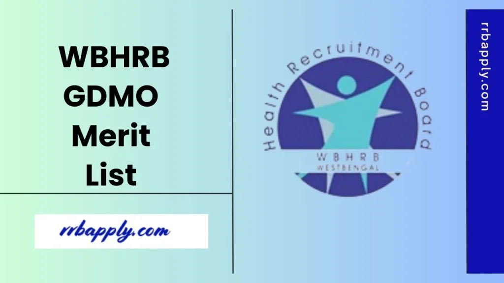 WBHRB GDMO Result 2026 can be easily check from the official website @ hrb.wb.gov.in through the direct link shared on this page.