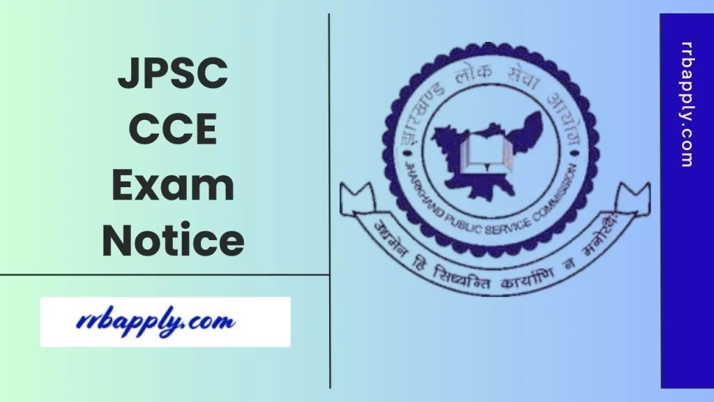JPSC CCE 2026 Notification PDF, Eligibility, Important Dates and Apply Online Link is shared here for the willing candidates.