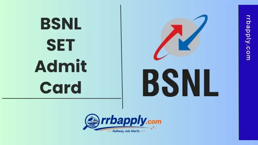 BSNL SET Admit Card 2026 has been released. Download the BSNL Senior Executive Trainee Hall Ticket, check the exam date, download steps, documents to carry, and exam day instructions.
