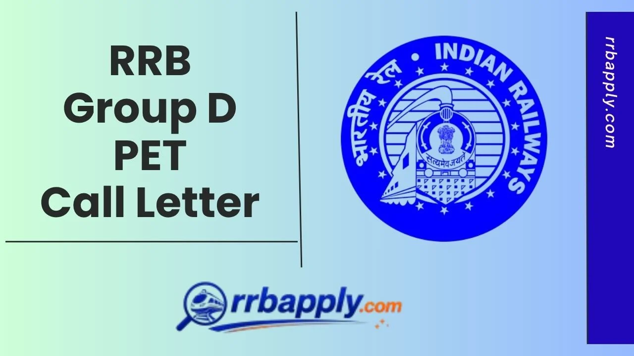 RRB Group D Physical Admit Card 2026 (Released): Candidates can follow the PET Call Letter Direct Link shared here to download it easily.
