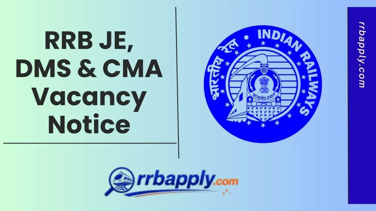 3993 RRB Junior Engineer Recruitment 2026, Apply Online JE/ CMS/ DMS/ CMA & Others @ www.rrbapply.gov.in - Check the Details Here