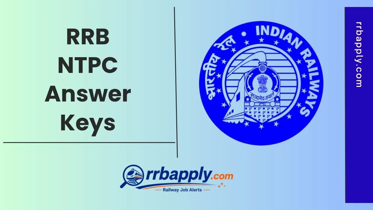 RRB NTPC Answer Key 2026