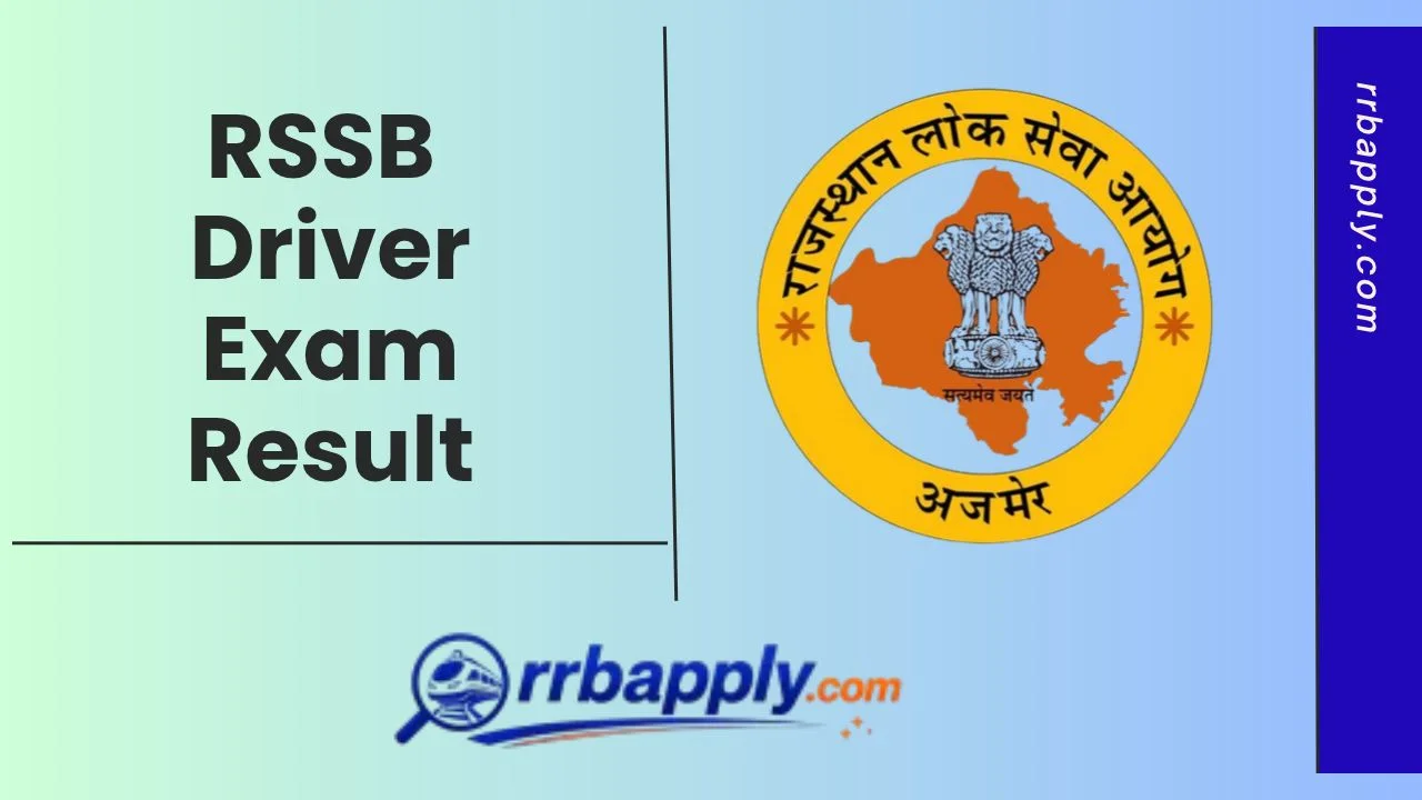 RSSB Driver Result 2026 (OUT), Check Wahan Chalak Results, Cut Off & Merit List PDF through the direct link shared on this page.