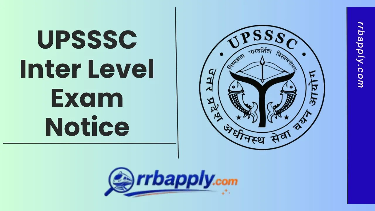 UPSSSC Inter Level Recruitment 2026 for 1784 vacancies. Check eligibility, important dates, vacancy details, exam pattern, syllabus and application process.